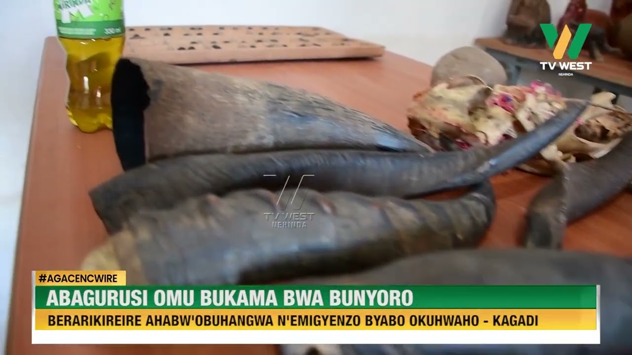 AGACENCWIRE:Abagurusi omubukama bwa Bunyoro berarikireire ahabw'obuhangwa n'emigyenzo byabo okuhwaho