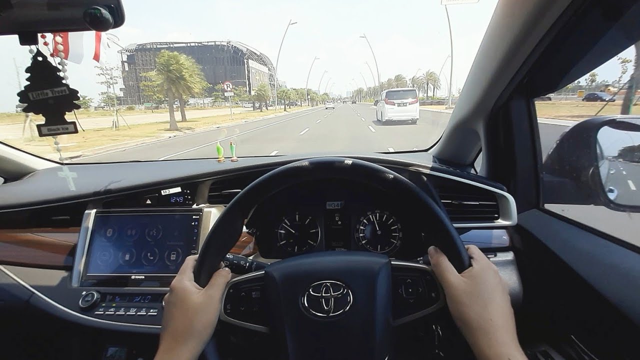 POV Driving Toyota Kijang Innova Reborn 2.4 V Diesel A/T 2022 | Pantai Indah Kapuk Jakarta Indonesia