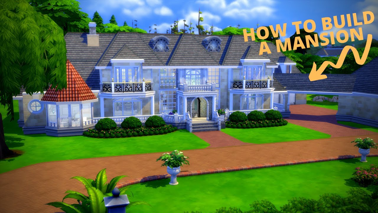 HOW TO BUILD A MANSION | SIMS 4 | Speed build tutorial and best tips