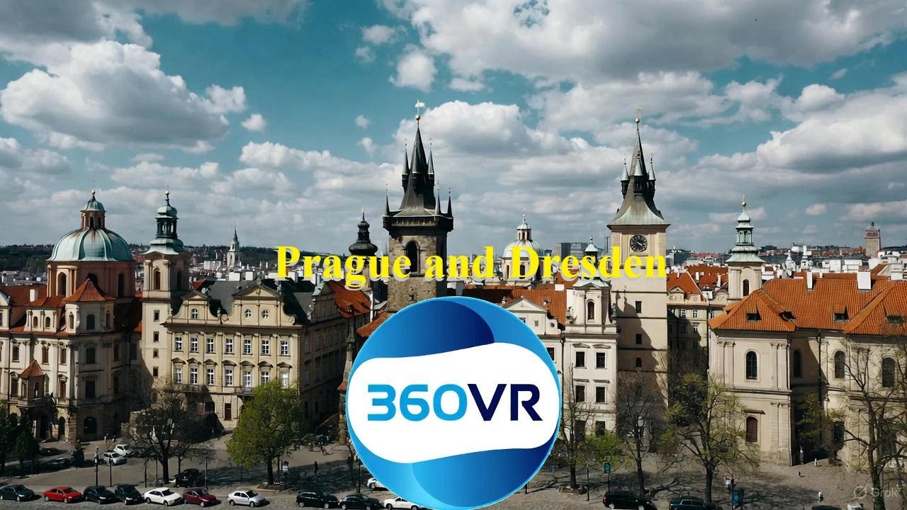Prague and Dresden in 360