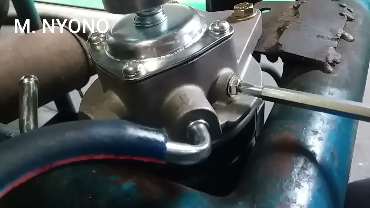 CIRI-CIRI MEMBRAN POMPA TANGAN/PRIMING PUMP BOCOR