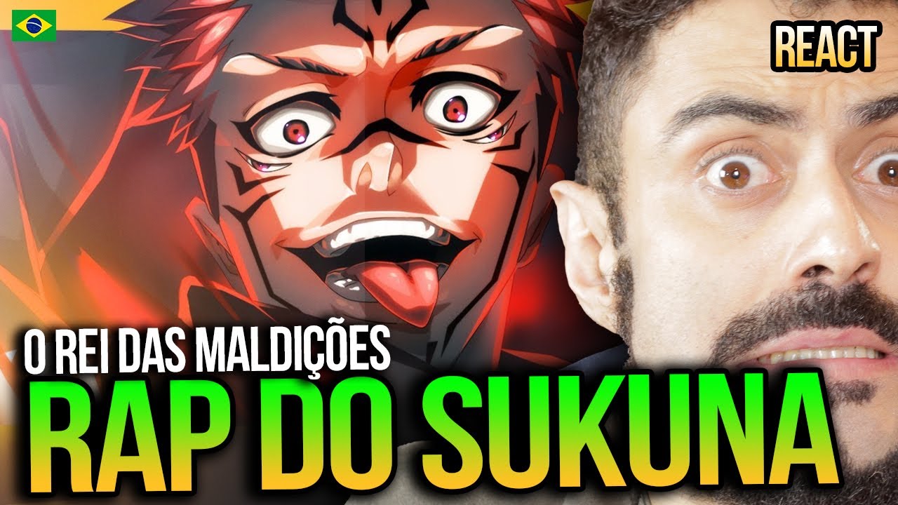 REAGINDO A Rap do Sukuna (Jujutsu Kaisen) - O REI DAS MALDIÇÕES | Takeru Feat. Felícia Rock