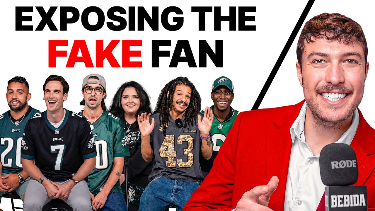 5 Eagles Fans vs 1 SECRET Cowboys Fan