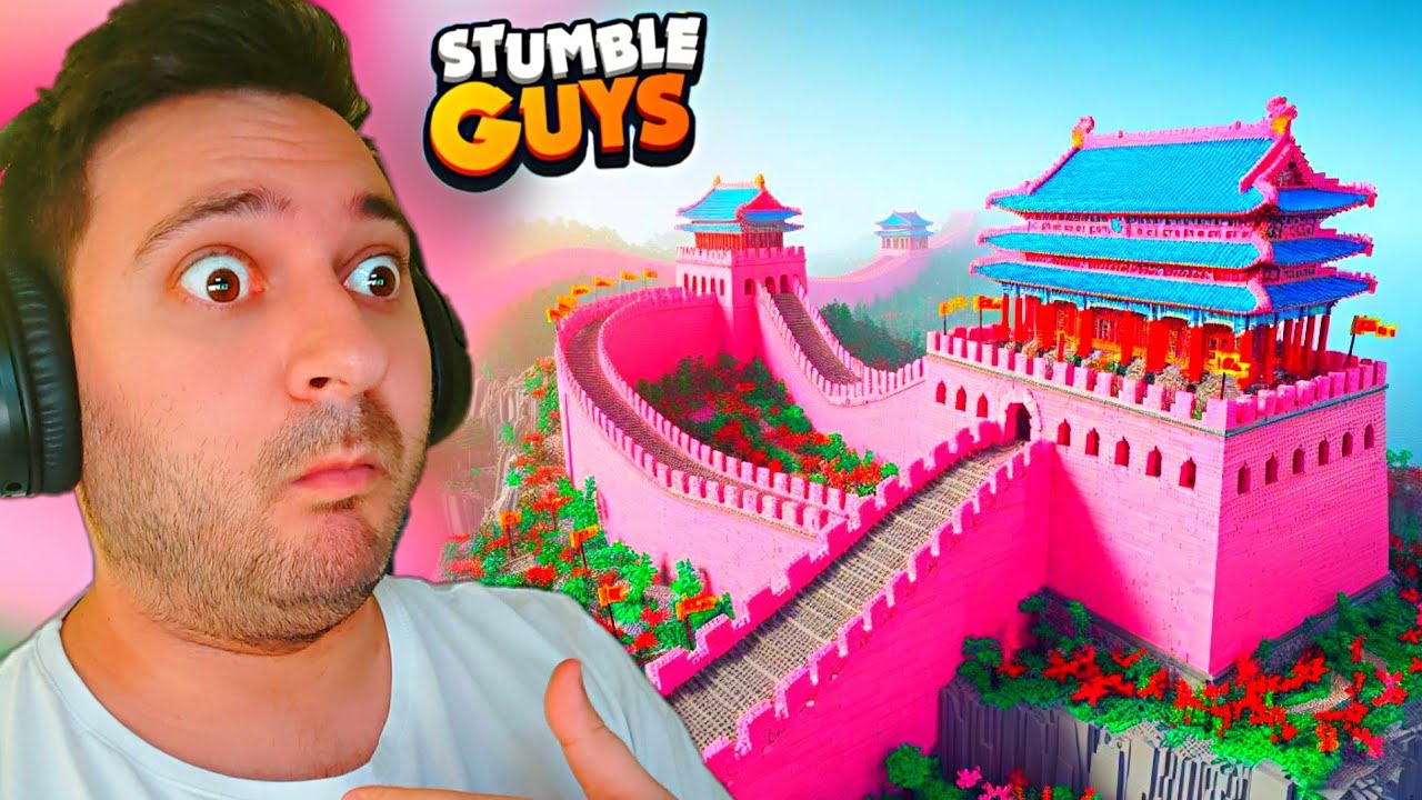 💥 LA GRAN MURALLA CHINA en STUMBLE GUYS!! 💥 CONCURSO MODO CREATIVO DE MTMSAMU