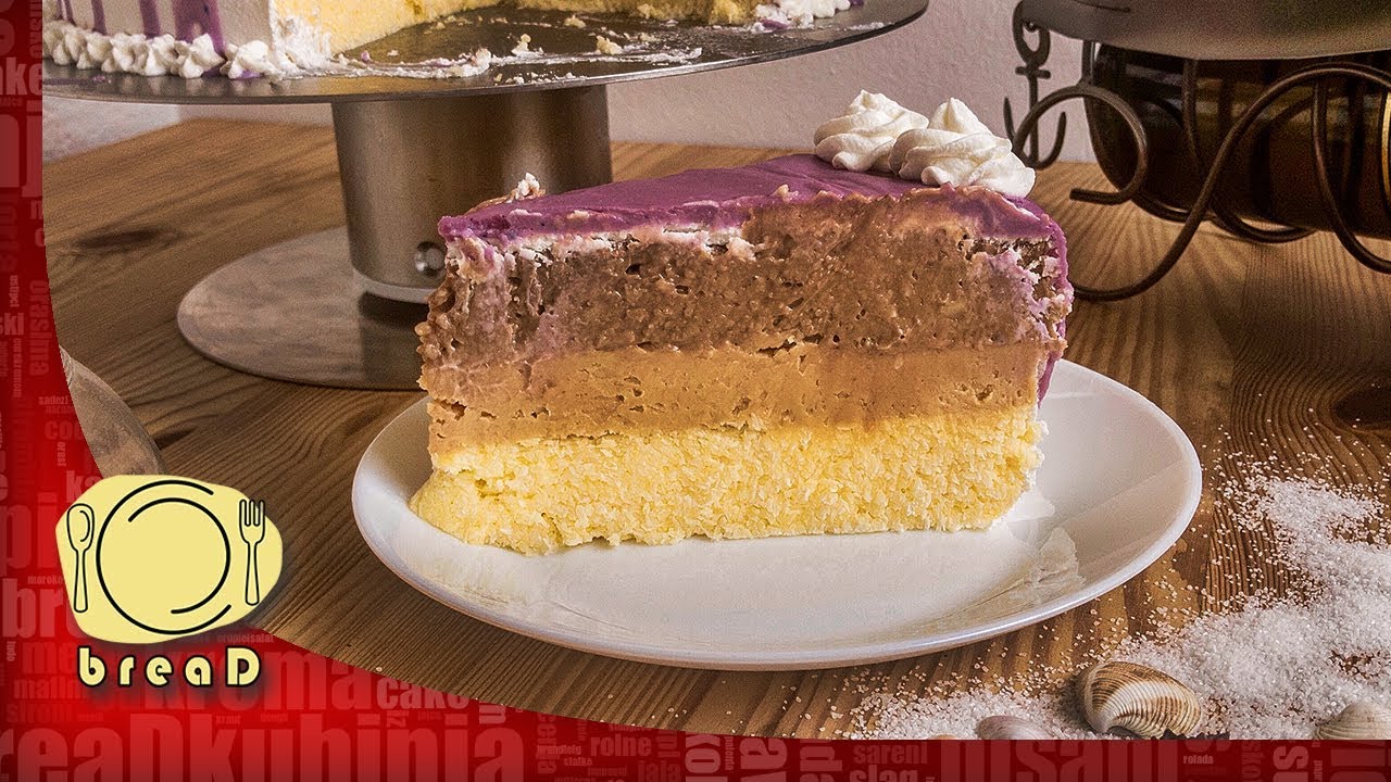 Pijesak torta - gotova za 30 minuta, bez pečenja, bez miksera | Sand Cake | breaD