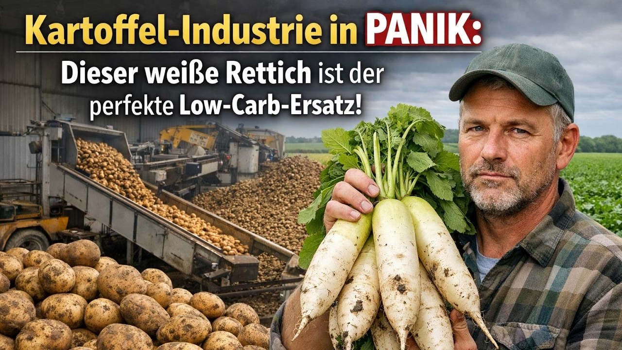 Warum Big Potato nicht will, dass du Daikon entdeckst (Spiralisieren & Gesundheit retten!)