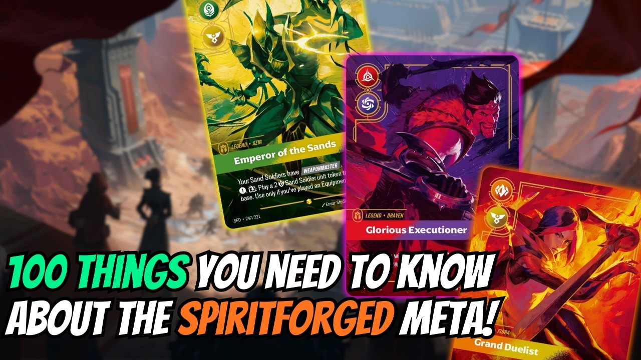 Примерно 100 вещей, которые вам нужно знать о мете | Riftbound League of Legends TCG Spiritforged