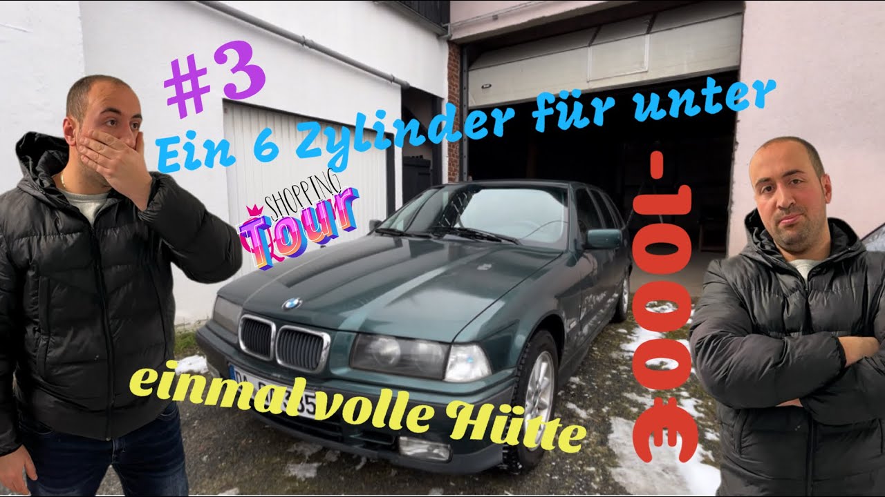 Bmw e36 323 | Ein 6 Zylinder für unter 1000€ | Mega Kauf | volle Hütte | Shopping Tour | DogiDogzen