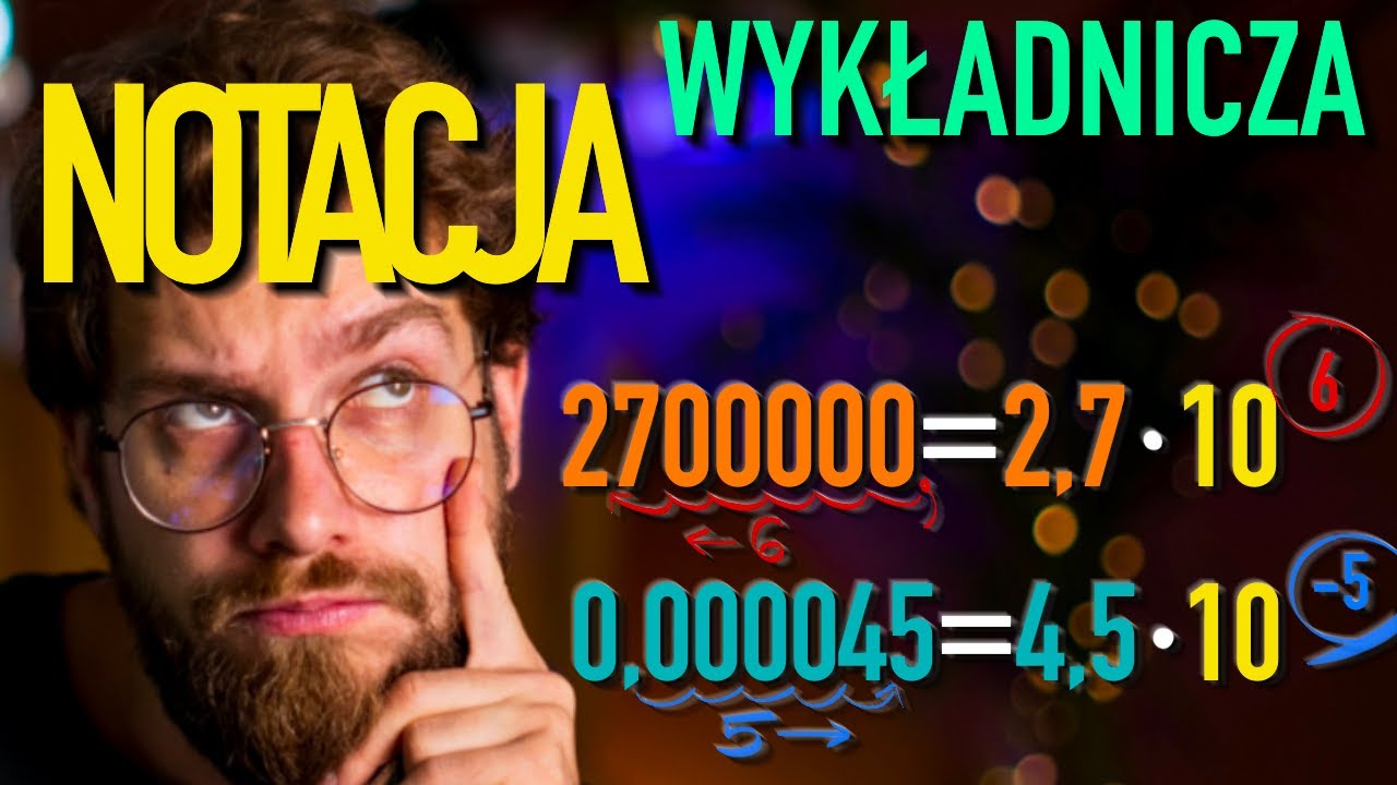 Notacja WYKŁADNICZA❗️Egzamin &Oacute;SMOKLASISTY / MATURA MATEMATYKA 2022