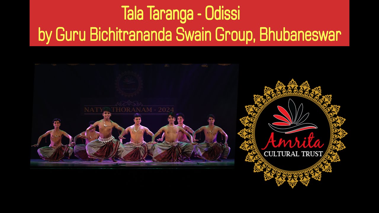 NatyaThoranam 2024 | Tala Taranga | Odissi by Guru Bichitrananda Swain Group