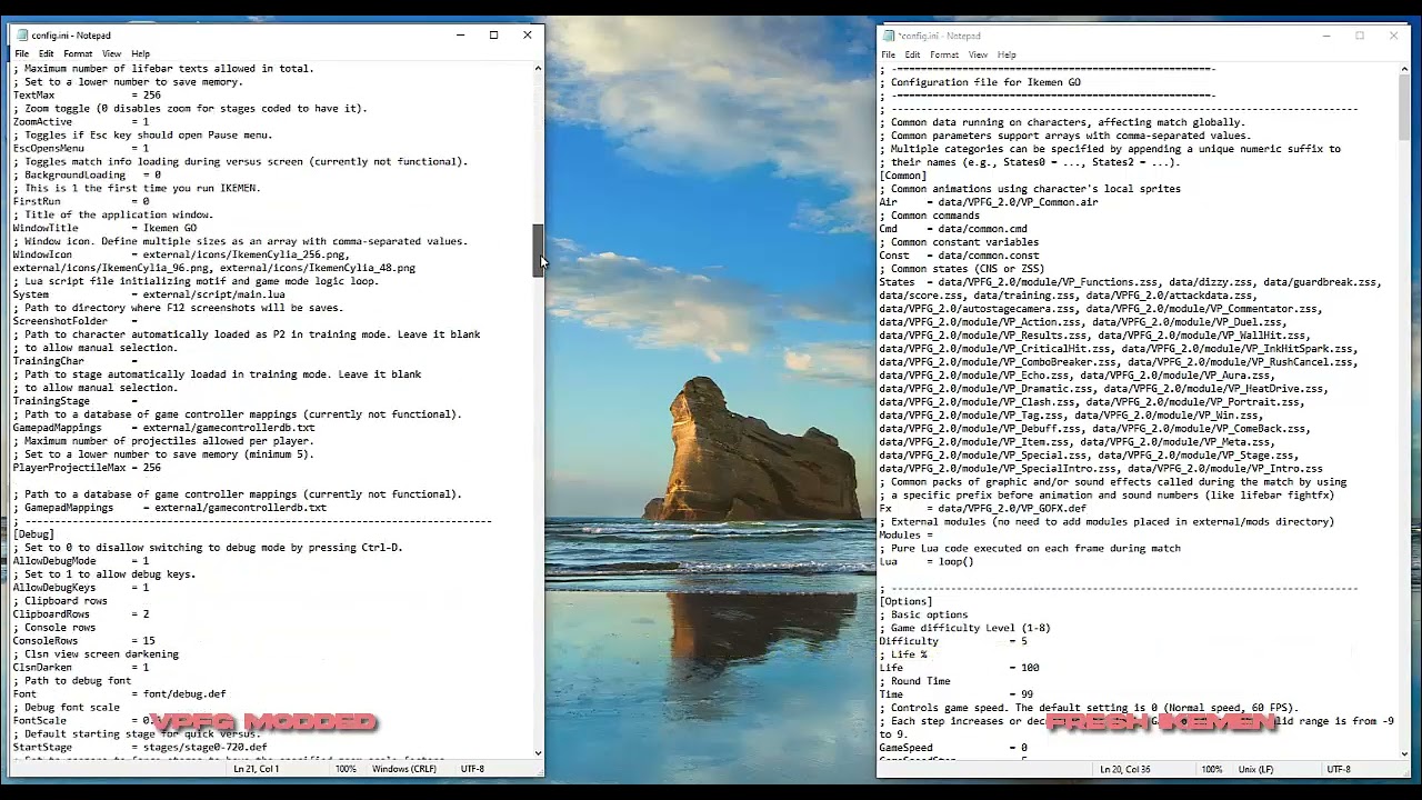V-IKEMEN - How to add VPFG Lifebars to your screenpack.