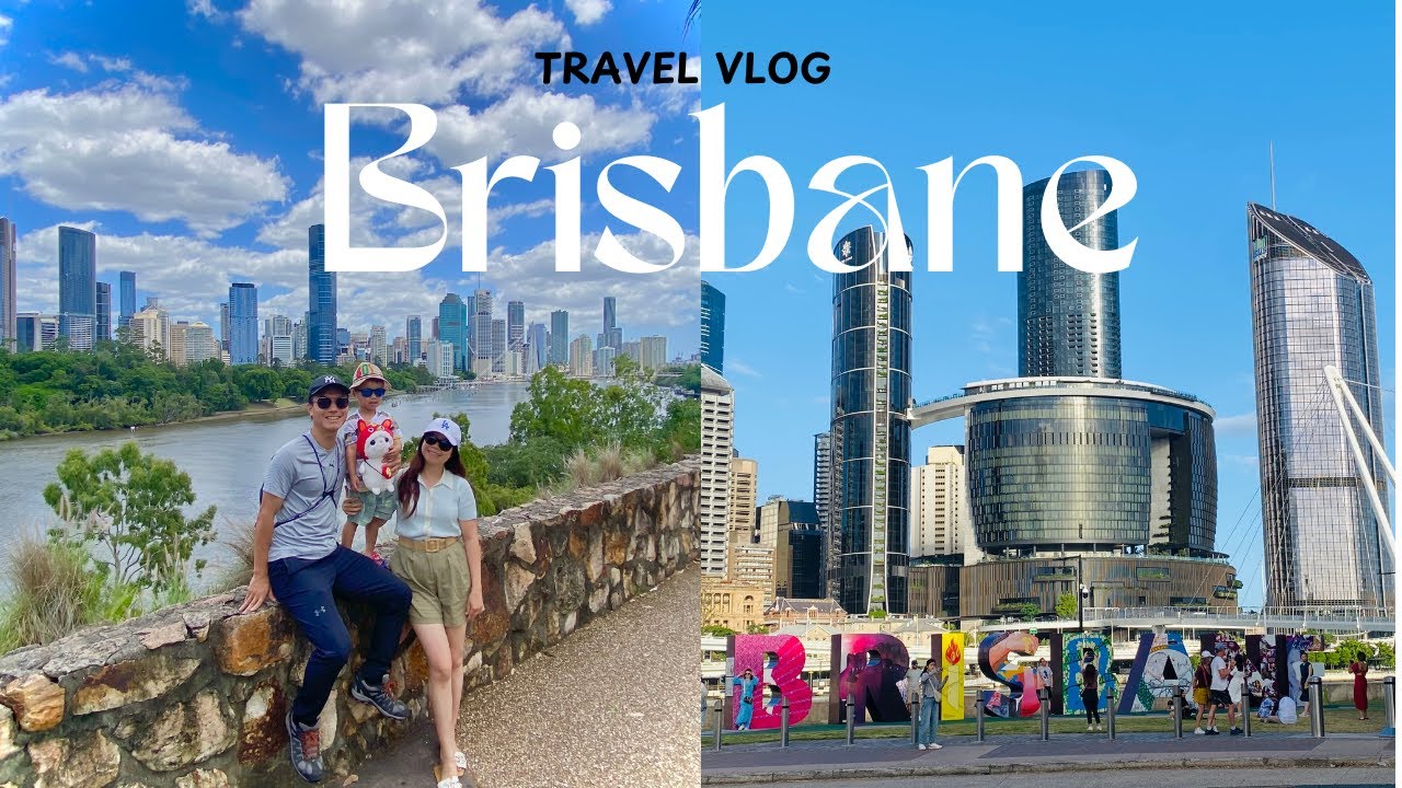 Top Places to Visit in Brisbane in One Day |Travel Vlog - Sydney to Brisbane Road Trip Part 4