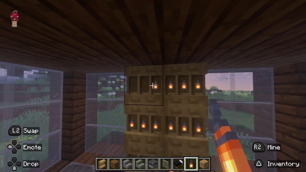 Quiet minecraft building