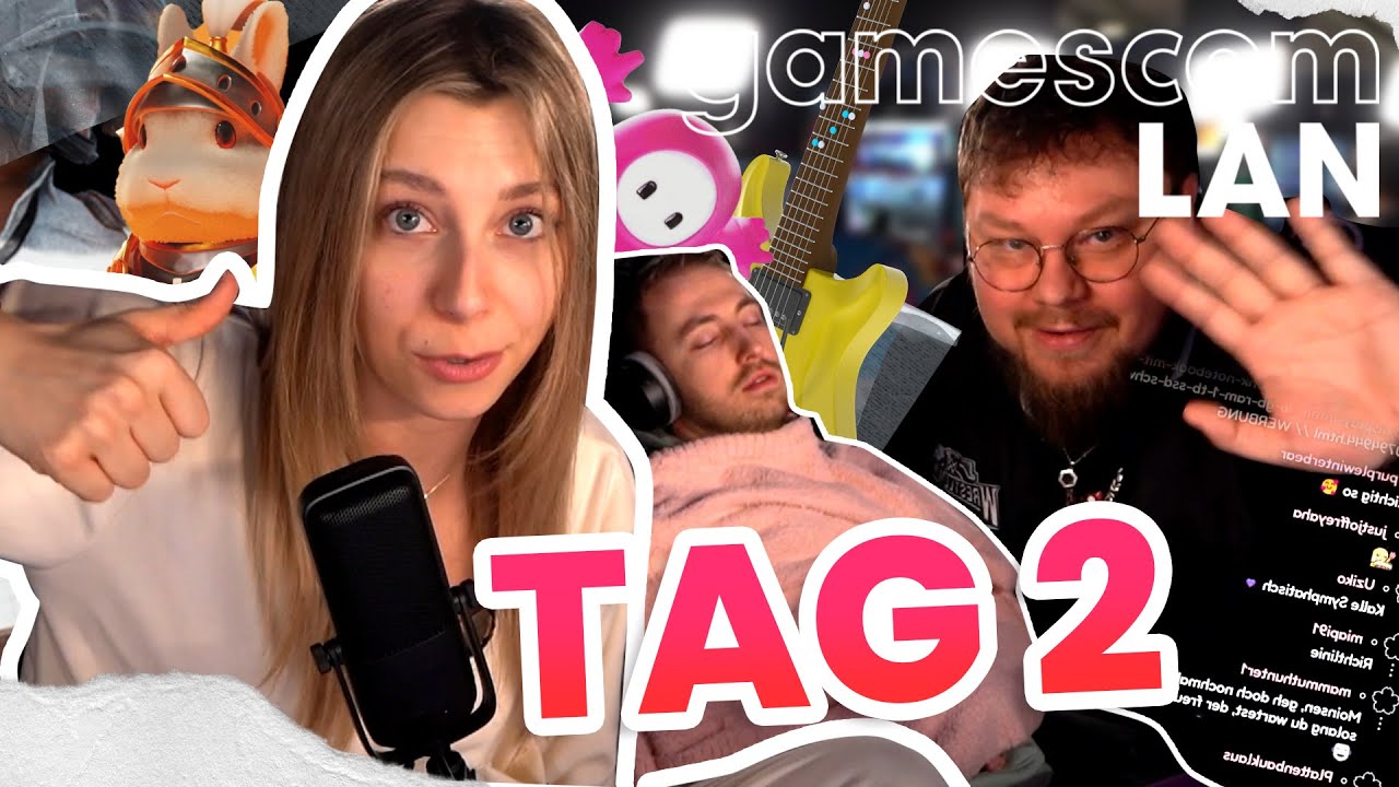 Heute wird gezockt!! Gamescom Lan TAG 2!