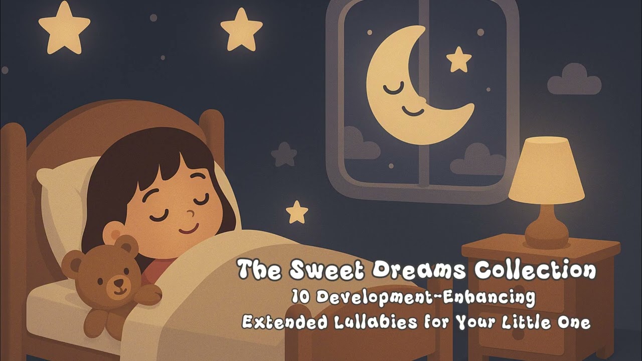 10 Extended Lullabies for Family Bedtime | Baby & Toddler Sleep Songs | BrightBuds Club