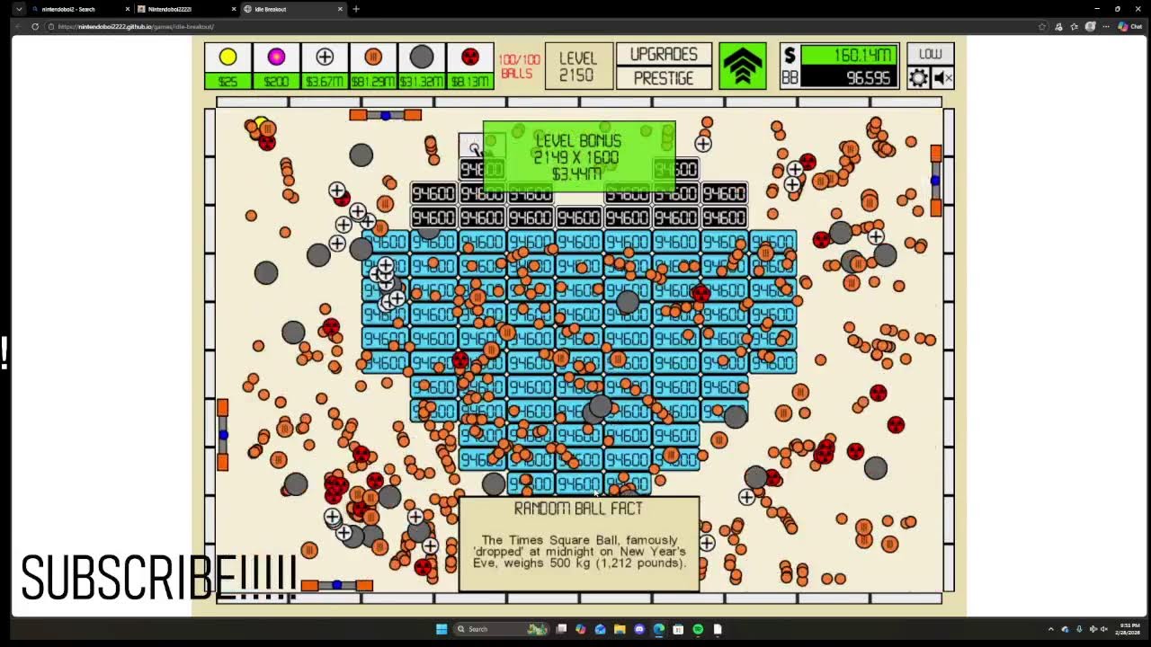 Idle Breakout grind