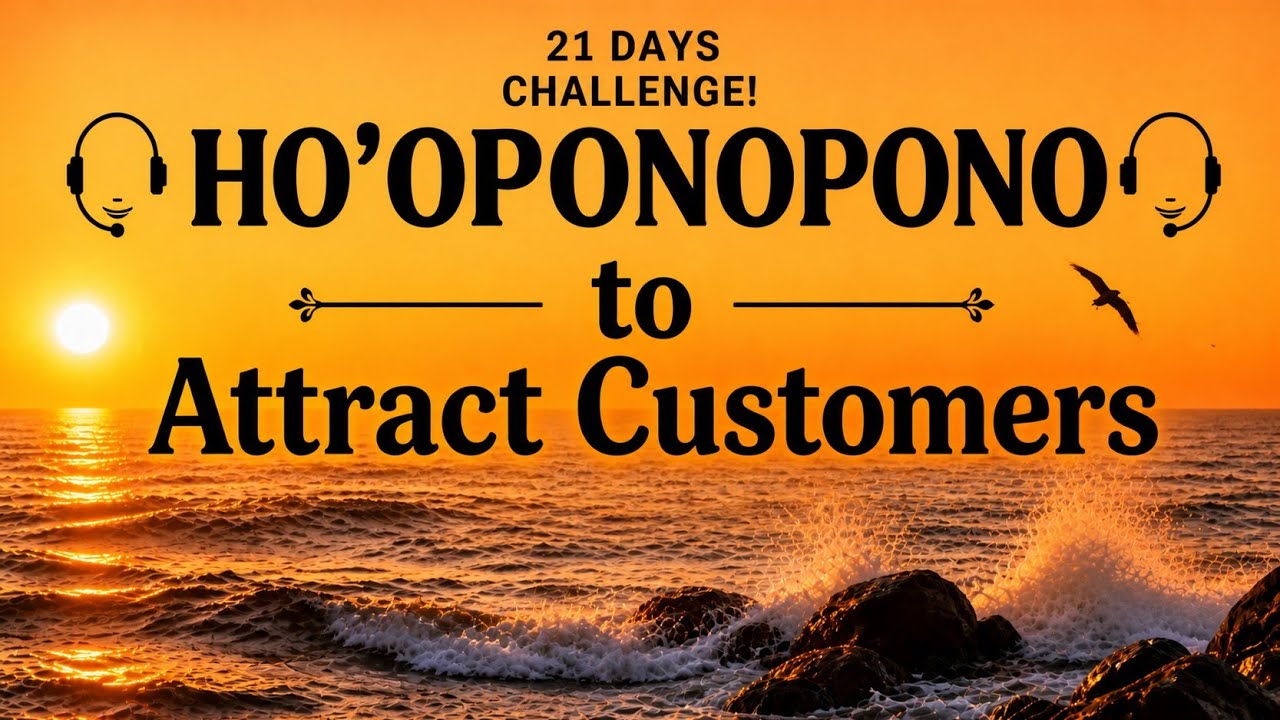 HO'OPONOPONO to Manifesting Customers (432Hz 🎧)