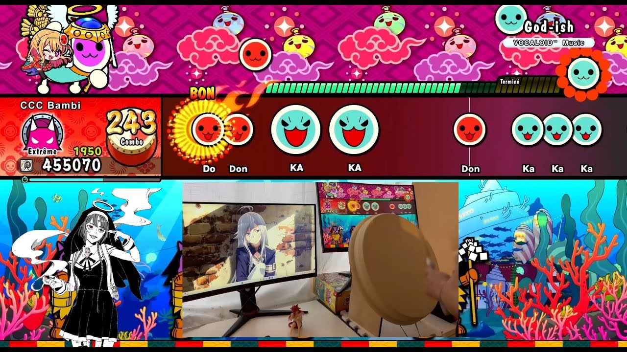 FC #46 - Godish (DECO*27 feat Hatsune Miku) - Taiko no Tatsujin [Oni 7★]
