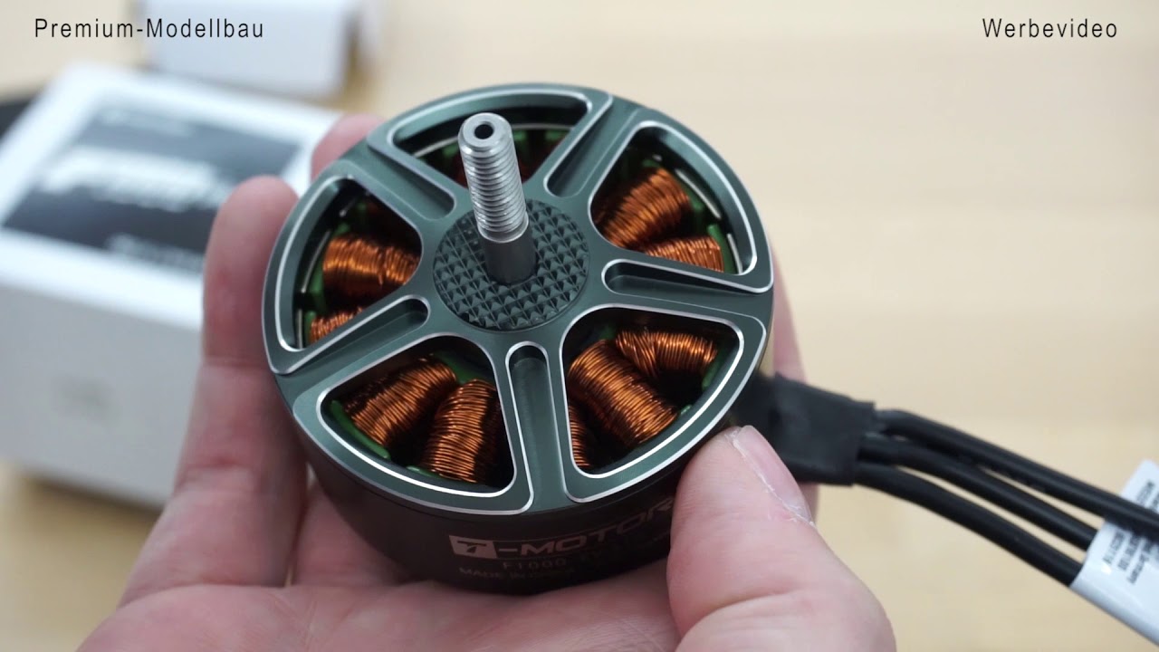 T Motor F1000 FPV Racing X-Class Motor - Kurzvorstellung (DEUTSCH)