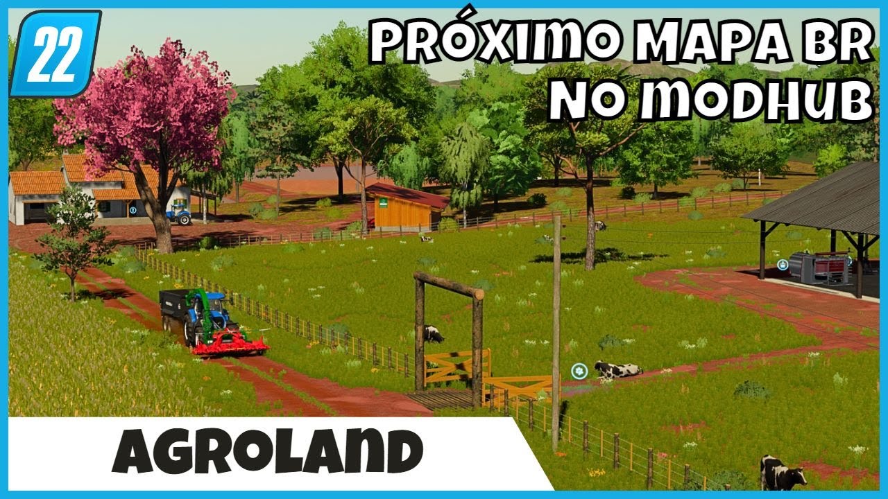 AGROLAND with Beans, BR Calendar and Diggable Texture Farming Simulator 22