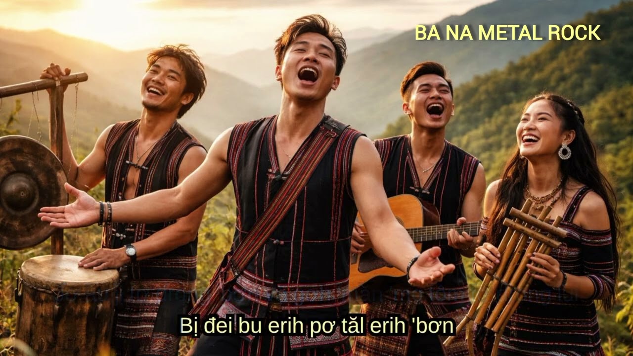 Erih ' dăp tơ ngla ( sống hết mình ) #banametalrock #music #thinhhanh 