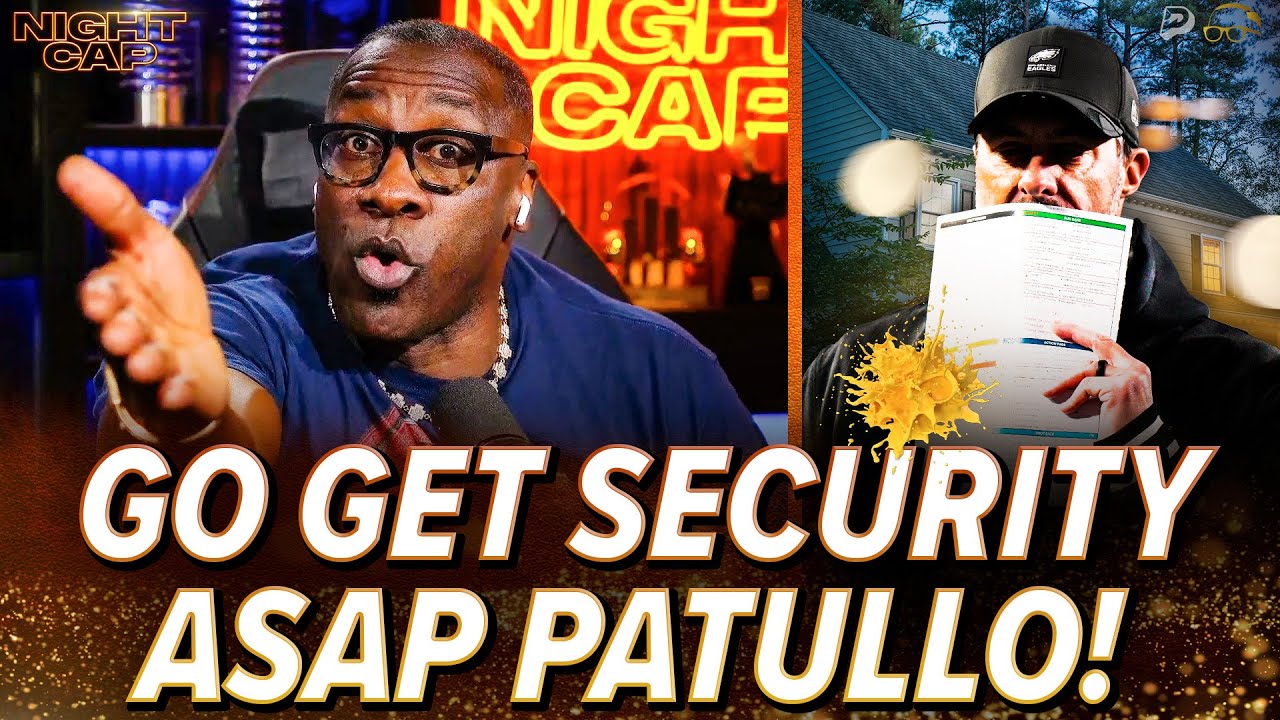 Шеннон Шарп ПРЕДУПРЕЖДАЕТ Кевина Патулло из «Иглз» ПРИВЛЕЧЬ ОХРАНУ после того, как фанаты заброса...