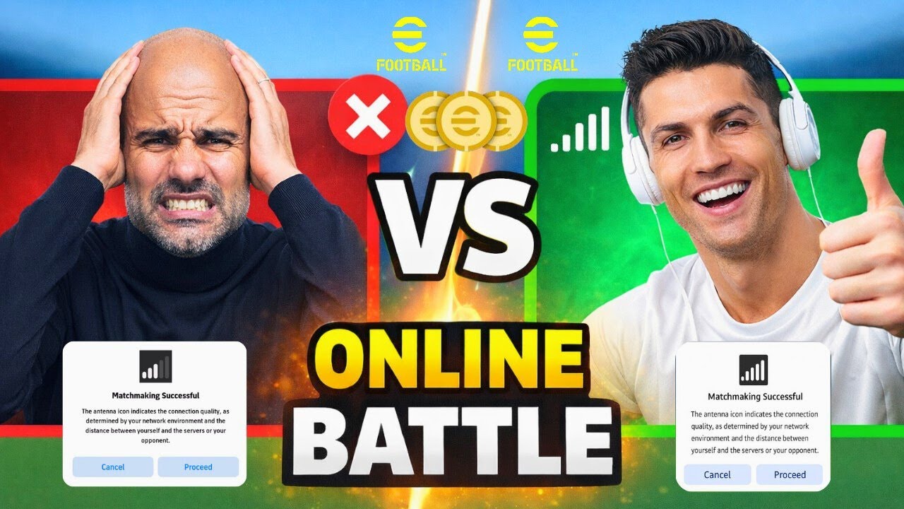 efootball ONLINE PvP MATCH 🔥 Insane Passes, Perfect Shots & Goal Frenzy!