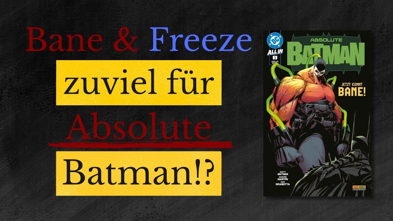 Absolute Batman #3 | Scott Snyder, Nick Dragotta & Marcos Martín | Panini | Comic-Review
