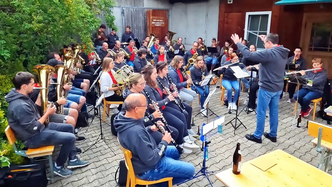 Bozner Bergsteiger Marsch - Musikverein Titisee-Jostal | Abendkonzert am Strauß