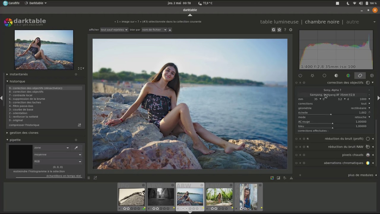 Tuto Darktable N°40: Le module correction d'objectifs