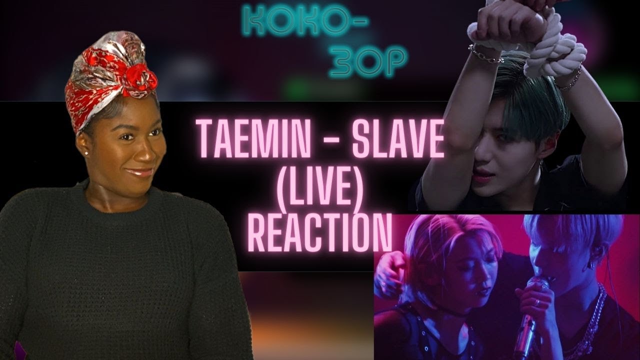 ALT TECHNO LOVER REACTS to TAEMIN - Slave (LIVE)