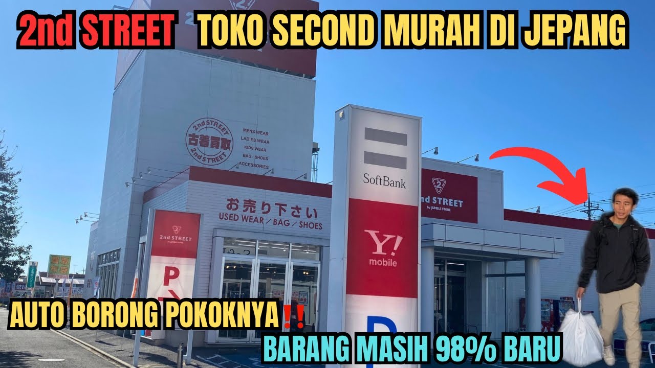 2nd STREET TOKO BARANG SECOND‼️ DI JEPANG🇯🇵 MURAH DAN LENGKAP‼️