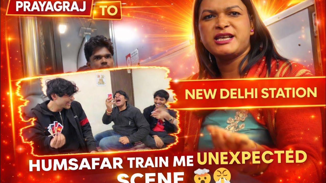 LAST DAY IN PRAYAGRAJ | HUMSAFAR TRAIN ME HUA KAND 😤🤯😱