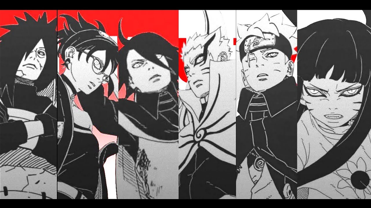 How To Draw The Strongest Uchiha & Uzumaki All Of Time - Naruto/Boruto Two Blue Vortex 