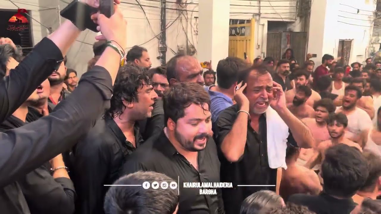 Habib Rafiq | 6 Muharram Taxali Gate Lahore | Sangat Khairulamal Faisalabad | New Noha 2025 |