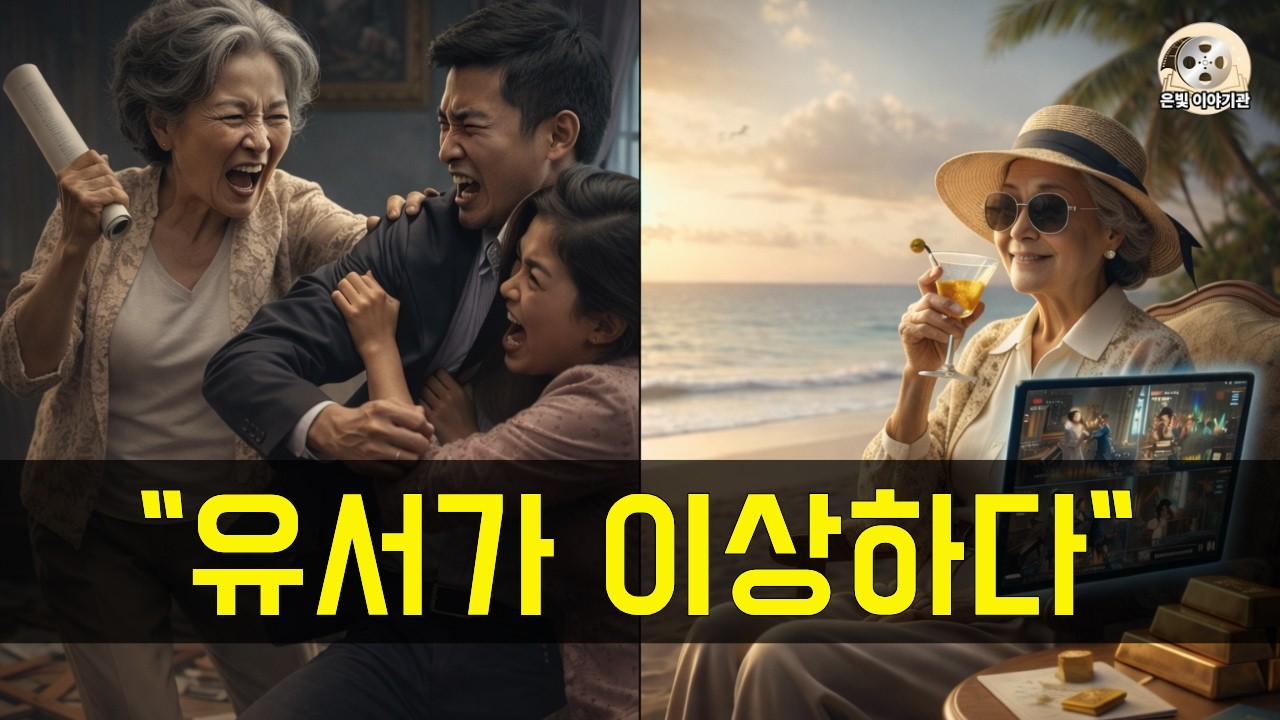 [유산 전쟁] 가짜 유서와 진짜 금괴의 행방#시니어드라마 #시니어 #감동실화#감동사연