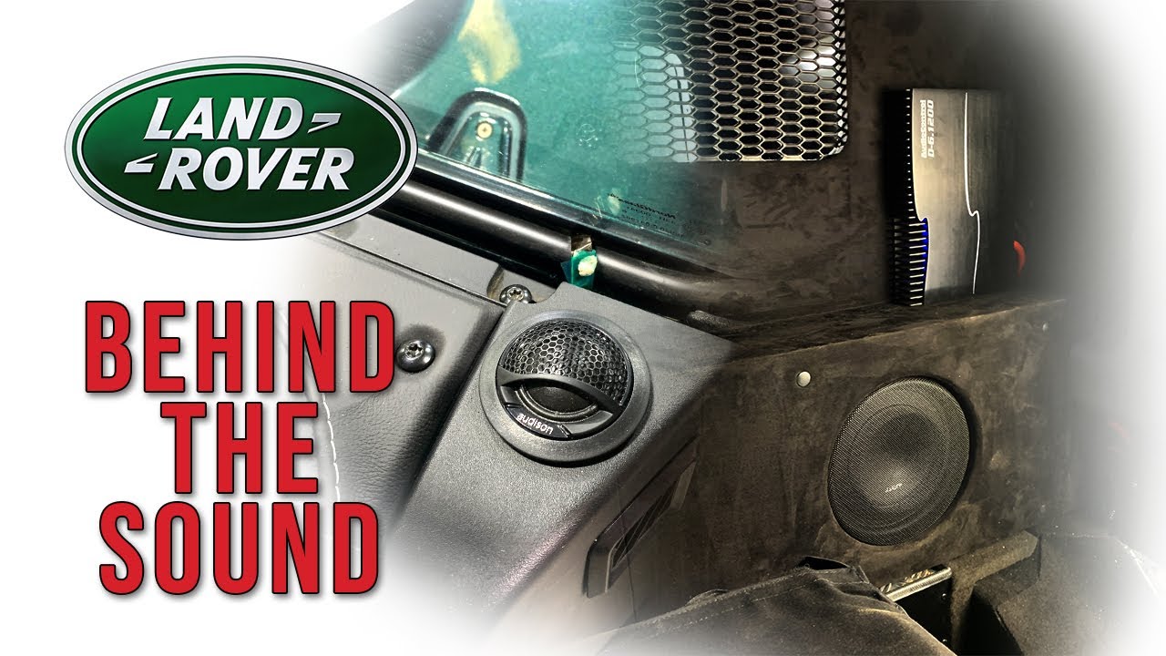 Full Sound Upgrade, Sub & CUSTOM Bulkhead | Behind The Sound: Defender 110 - Volume 2