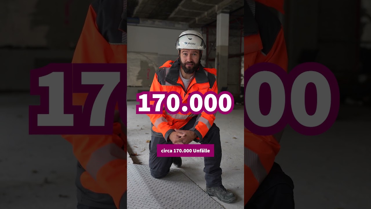 SRS Unfälle #bau #baustelle #arbeitssicherheit #handwerk #sturzprävention #safeworkplace #bgbau