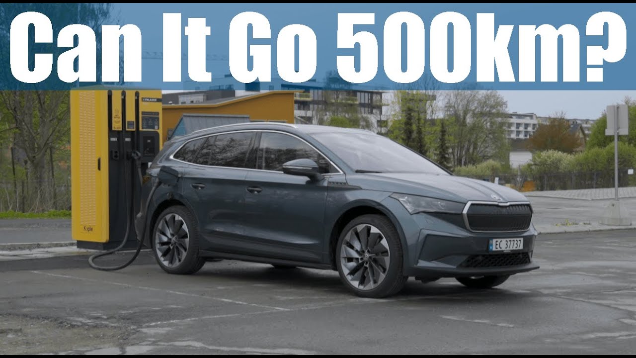 Я разрядил Skoda Enyaq IV80 до 0% | Вот что произошло, И вот как далеко я продвинулся!