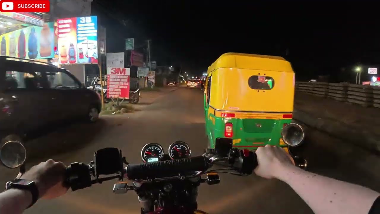 Interceptor 650 Night Drive With Loud Exhaust | POV Drive | alameen najumudeen | Like Share & Subs |