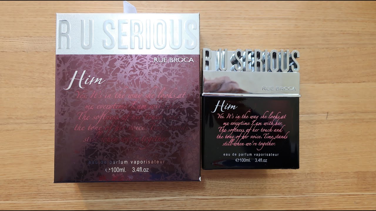 WOW! Rue Broca R U Serious Him Review, One Of The Best Cread Aventus Inspired Scent For The Price!!!