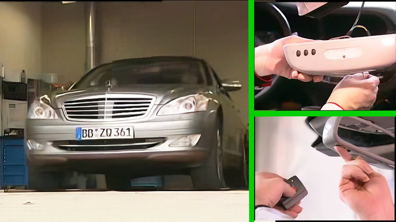 Garage Door Opener Installation and Programming for S-Class W221: A Step-by-Step Guide