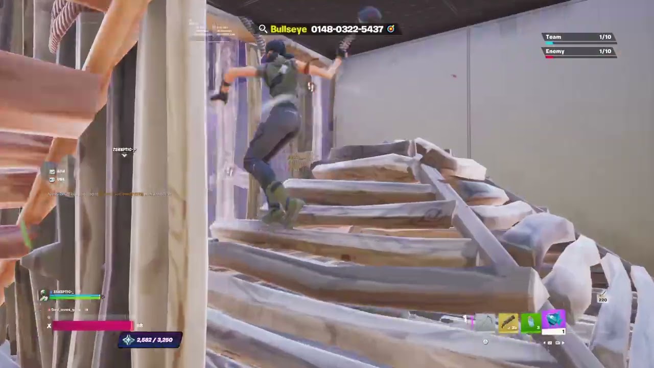 Fortnite 2v2 box fights gameplay