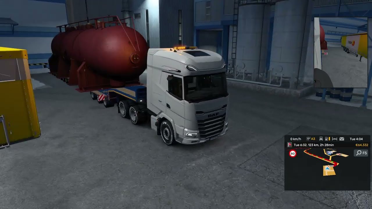 ETS2 Heat Exchanger | 70 tons | 530 hp DAF NGD XG+