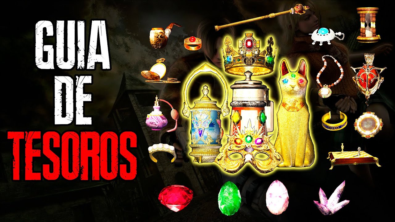 Resident Evil 4. Todos los Tesoros del Juego. Por Capítulo. ¿Cuánto suma?
