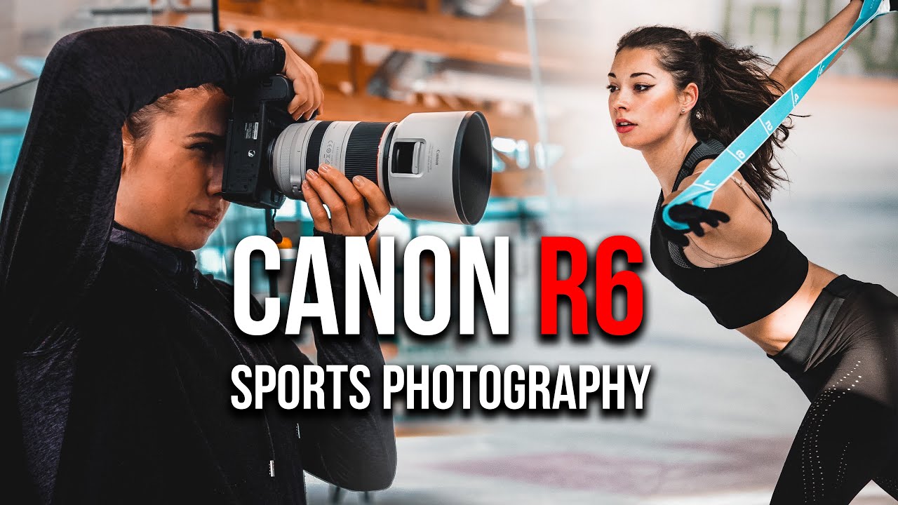 Canon EOS R6 для спортивной фотографии с объективом RF 70-200 2.8
