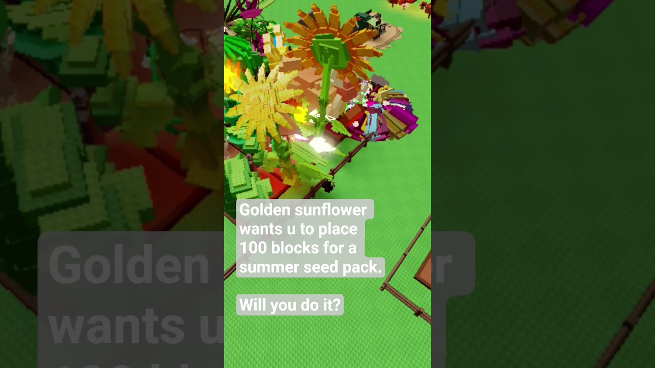 Golden sunflower quest