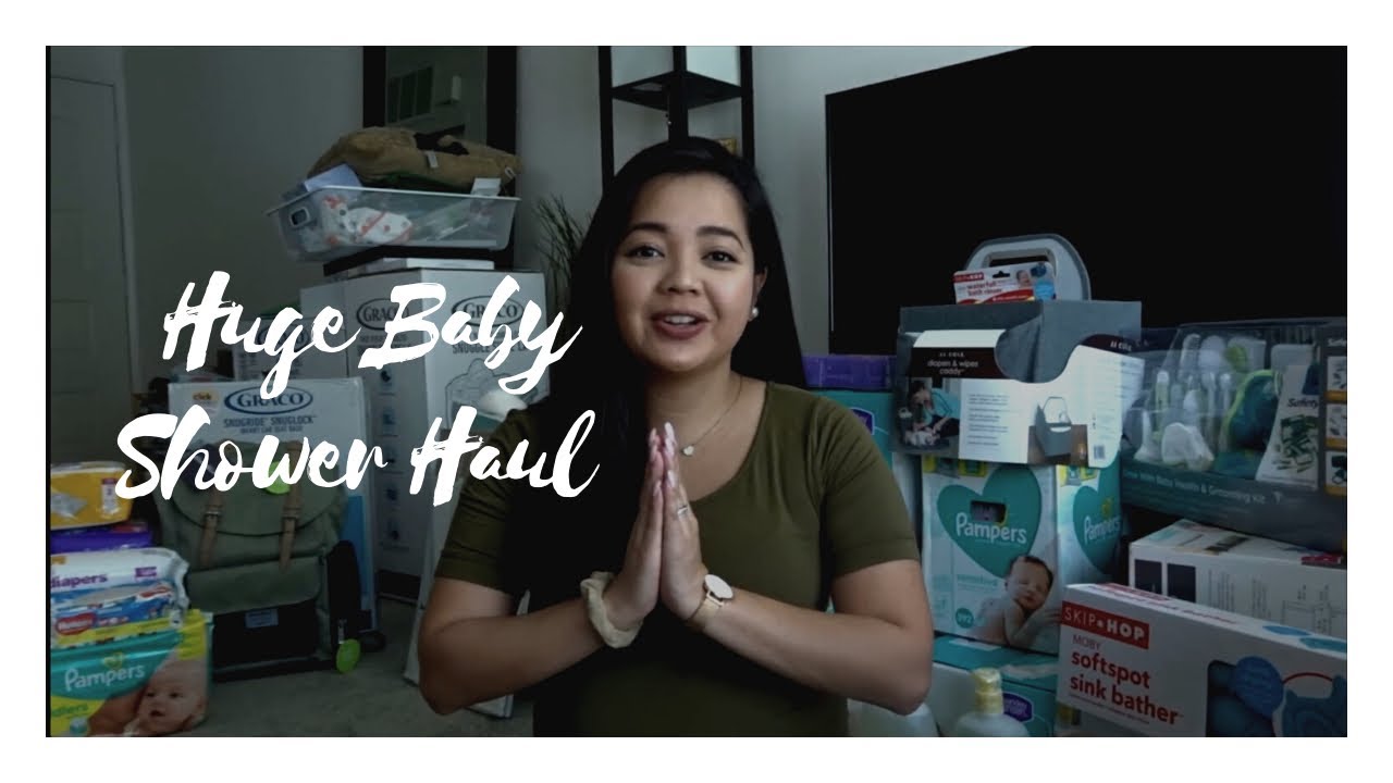 BABY SHOWER + HUGE BABY SHOWER HAUL || Aia Vlogs #40