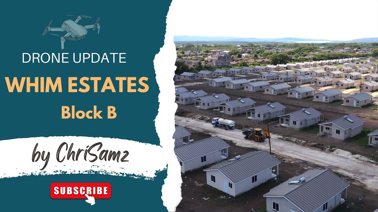ChriSamz Drone Update on Whim Estates Housing Development Block B
