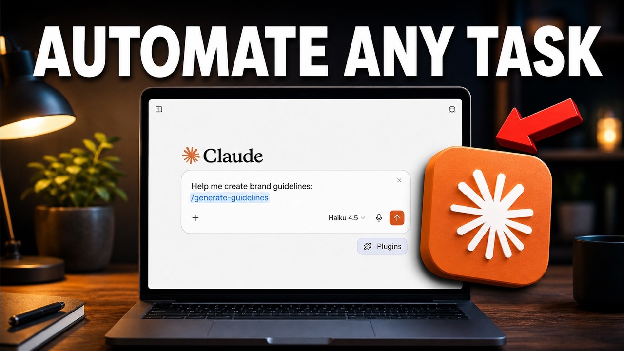 How to Build a Custom Claude Plugin in Claude Cowork to AUTOMATE Your Tasks